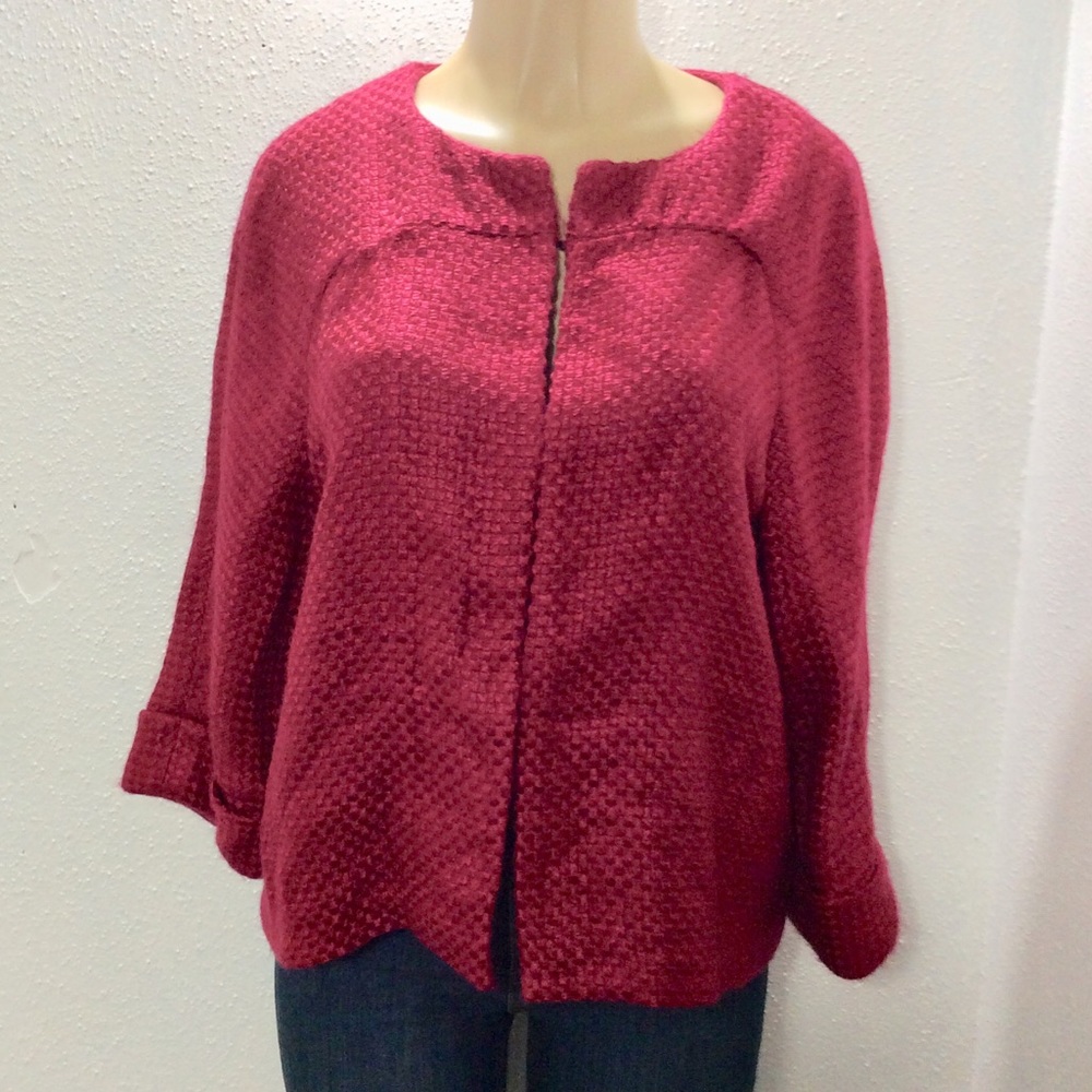 Chico’s textured jacket